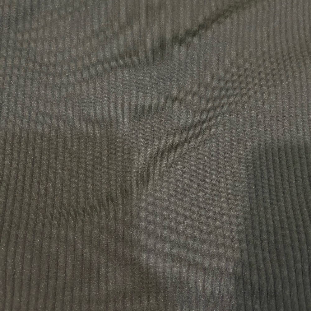 CALIA by Carrie Underwood Ribbed Black Long Sleeve Active Top - Picture 4 of 8